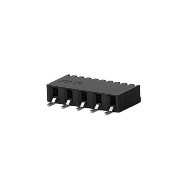 TE CONNECTIVITY 矩形连接器 - 针座 - 插座/母插口 2307725-5