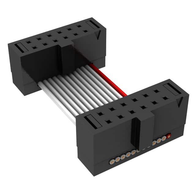 SAMTEC 矩形线缆 FFSD-06-D-10.00-01-N