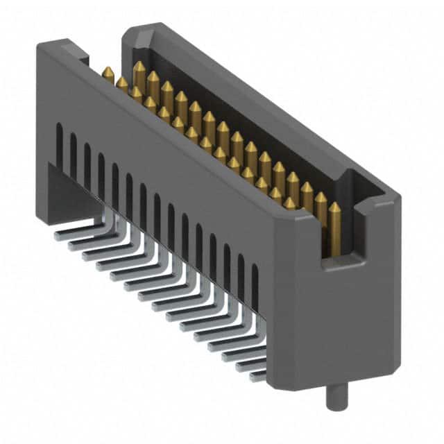SAMTEC 矩形连接器 - 针座 - 公插针 TFM-115-12-S-D-A-K-TR