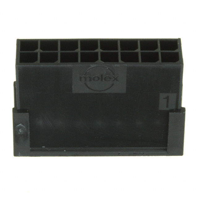 MOLEX 矩形连接器 - 外壳 0430201601