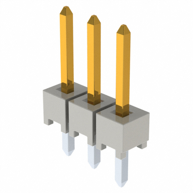 SAMTEC 矩形连接器 - 针座 - 公插针 HTSW-103-07-F-S