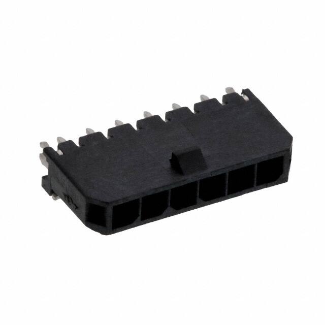 MOLEX 矩形连接器 - 针座 - 公插针 436500619