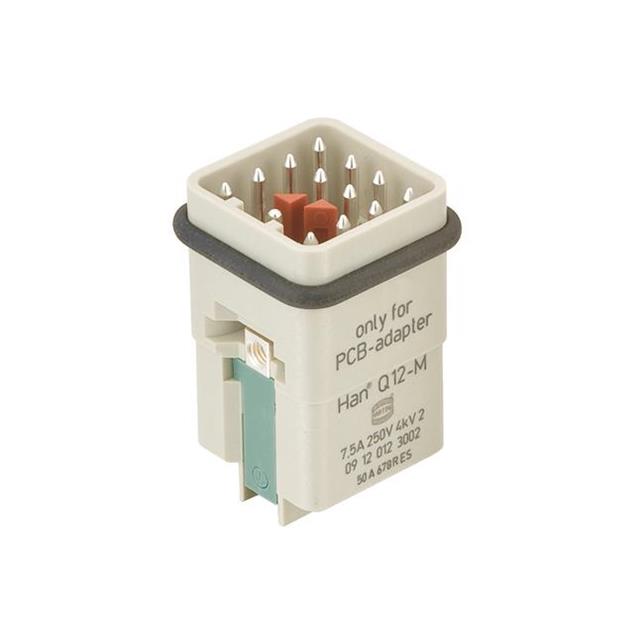 HARTING 重载连接器 - 插件/模块 09120123002