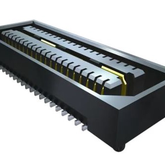 SAMTEC 矩形连接器 - 阵列/边缘型/夹层式（板对板） QSE-042-01-L-D-DP-A-K-TR