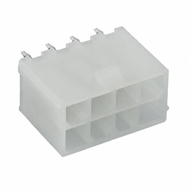 MOLEX 矩形连接器 - 针座 - 公插针 39281083