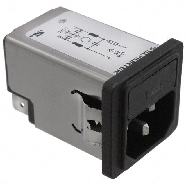 SCHURTER 电源接入连接器 - 输入/输出/模块 5200.0643.1