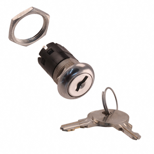 C&K 钥匙锁开关 Y1900S2C207NQ