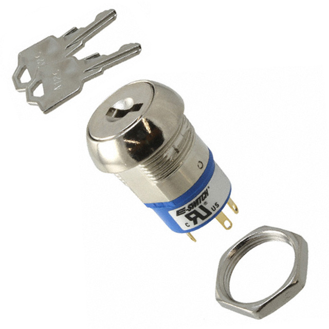 E-SWITCH 钥匙锁开关 KO130RA126