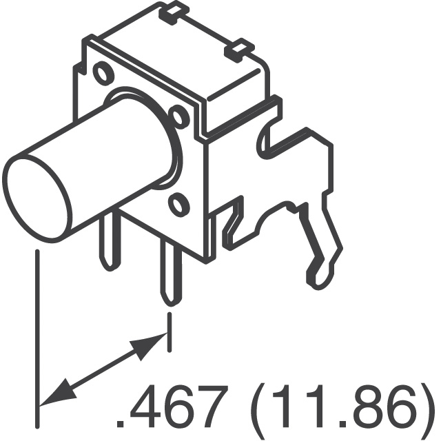 TE CONNECTIVITY 轻触开关 2-1825027-0