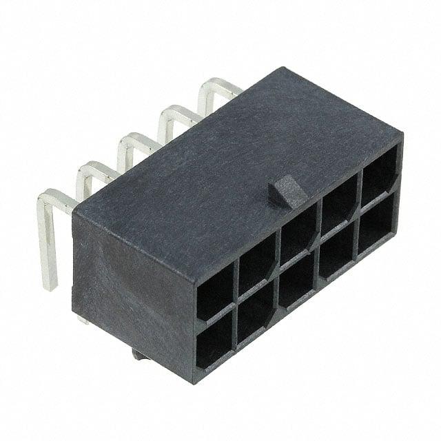 MOLEX 矩形连接器 - 针座 - 公插针 768250010