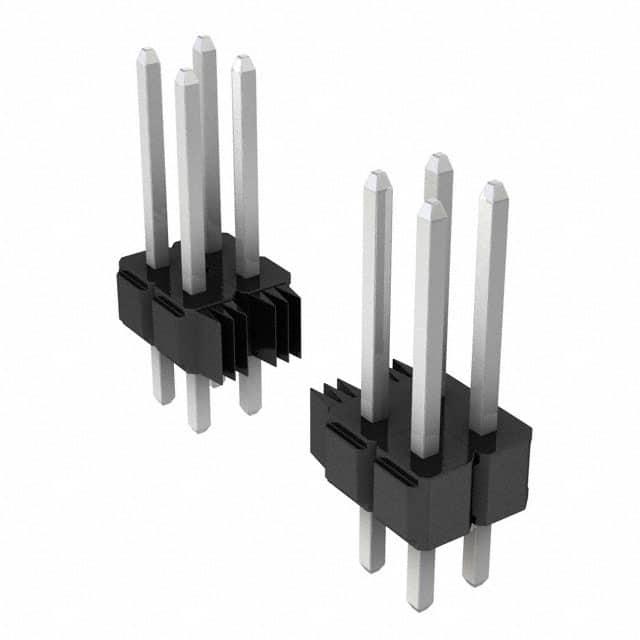 3M 矩形连接器 - 针座 - 公插针 929710-11-36
