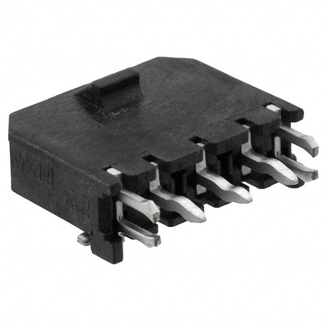 MOLEX 矩形连接器 - 针座 - 公插针 436500320
