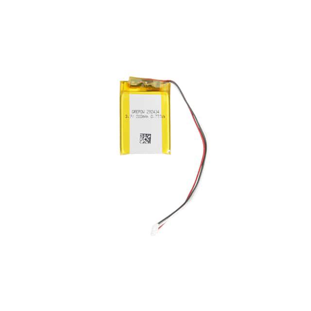 GRP292434-1C-3.7V-210MAH WITH PCM--云汉芯城ICKey.cn