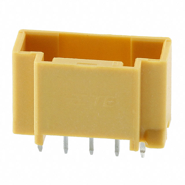 TE CONNECTIVITY 矩形连接器 - 针座 - 公插针 3-1971032-5