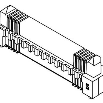 SAMTEC 矩形连接器 - 外壳 ERM8-010-05.0-S-DV-TR