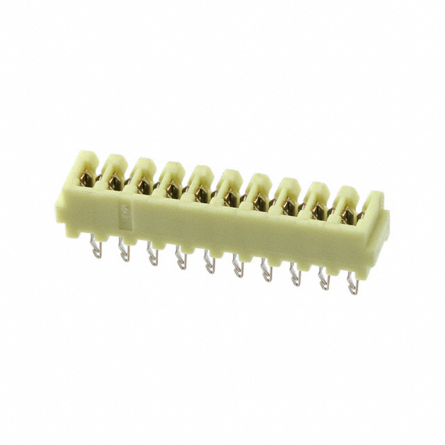 TE CONNECTIVITY 矩形连接器 - 板载/直接线对板 3-173983-0