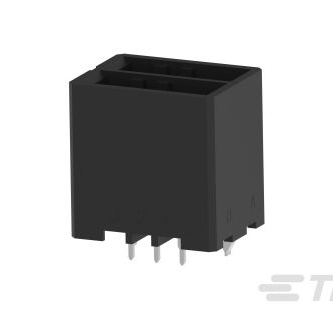 TE CONNECTIVITY 矩形连接器 - 针座 - 公插针 3-178141-3