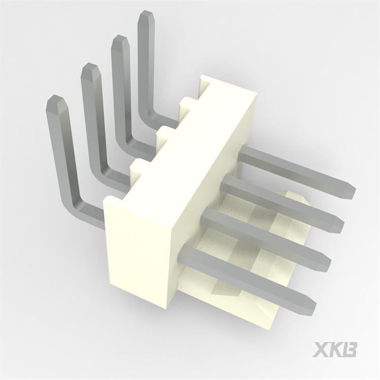 XKB CONNECTIVITY/中国星坤 矩形连接器 - 针座 - 公插针 X9254WR-04-N0SN