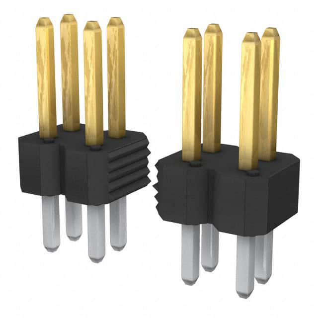 AMPHENOL 矩形连接器 - 针座 - 公插针 77313-802-54LF