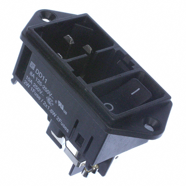 SCHURTER 电源接入连接器 - 输入/输出/模块 DD11.0111.1110
