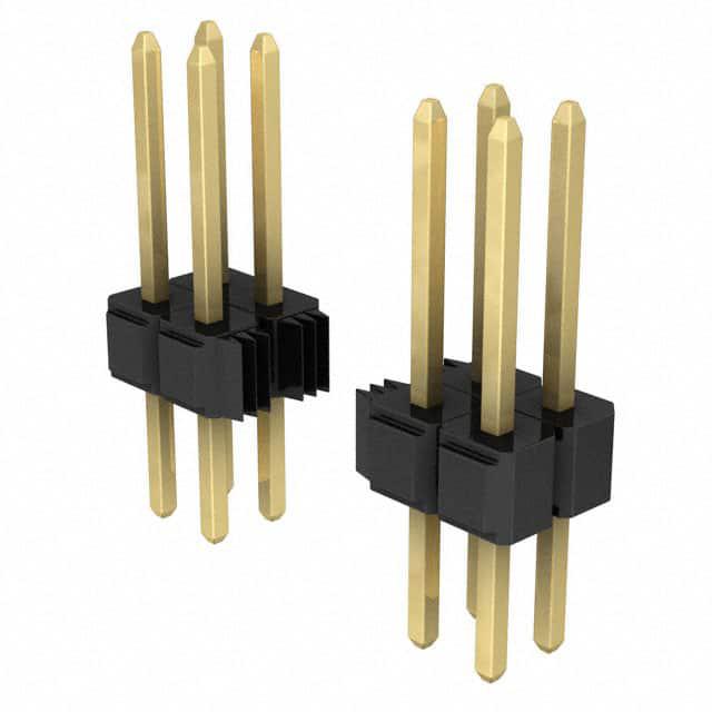 3M 矩形连接器 - 针座 - 公插针 929715-10-21-I