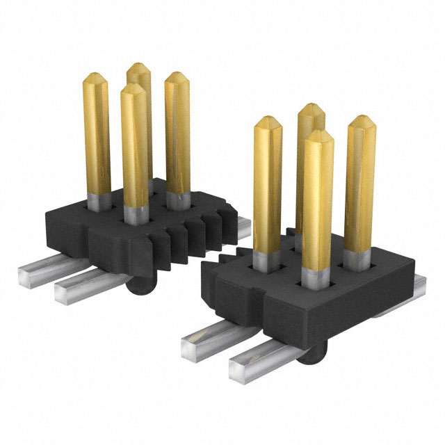 SAMTEC 矩形连接器 - 针座 - 公插针 FTS-120-01-L-DV-A