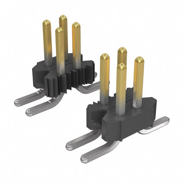 MOLEX 矩形连接器 - 针座 - 公插针 0015910088