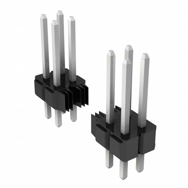 3M 矩形连接器 - 针座 - 公插针 929710-11-24