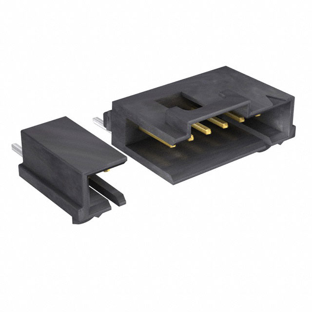 MOLEX 矩形连接器 - 针座 - 公插针 0015913163