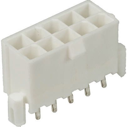 MOLEX 矩形连接器 - 针座 - 公插针 46015-0603