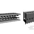 TE CONNECTIVITY 矩形连接器 - 针座 - 公插针 826467-8