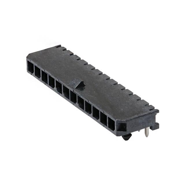 MOLEX 矩形连接器 - 针座 - 公插针 436501202