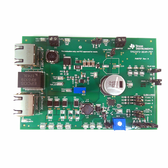 TEXAS INSTRUMENTS 评估、开发板开发工具 TPS2372-3EVM-757