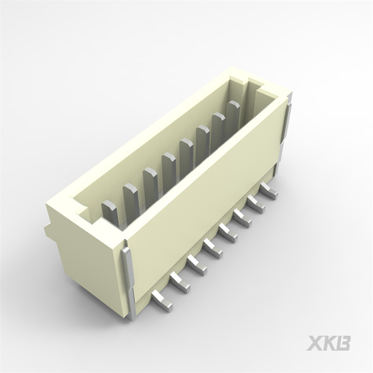 XKB CONNECTIVITY/中国星坤 矩形连接器 - 针座 - 公插针 X1002WVS-08L-HF-LPSW