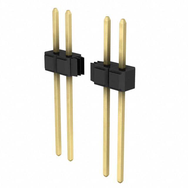 3M 矩形连接器 - 针座 - 公插针 929647-04-05-I