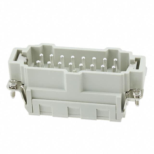 TE CONNECTIVITY 重载连接器 - 插件/模块 HE-016-MS