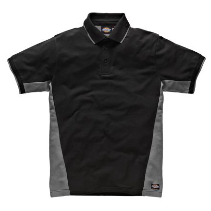 SH2004 Two Tone Polo Grey/Black Small--云汉芯城ICKey.cn