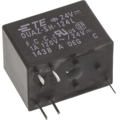TE CONNECTIVITY 信号继电器 OUAZ-SH-124L