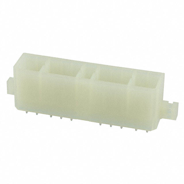 TE CONNECTIVITY 矩形连接器 - 针座 - 公插针 171457-1