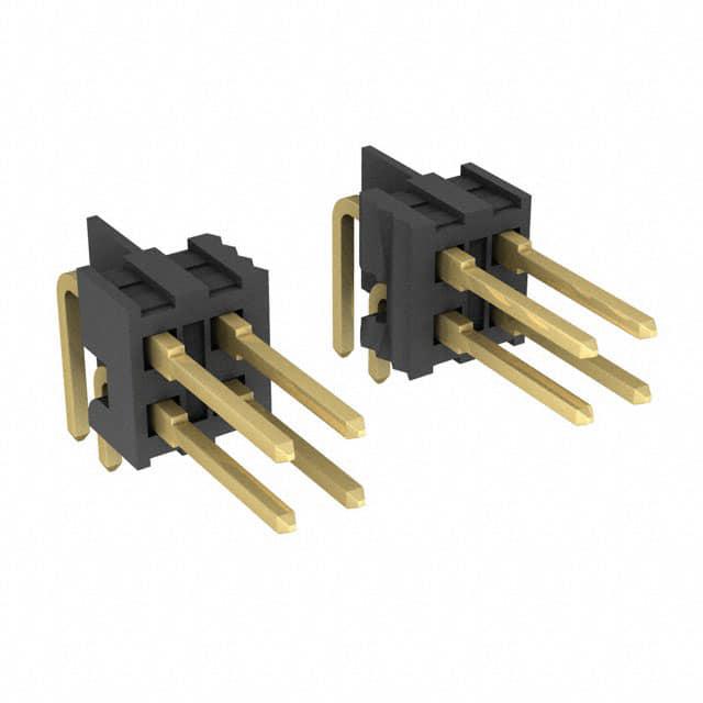 TE CONNECTIVITY 矩形连接器 - 针座 - 公插针 3-86479-4