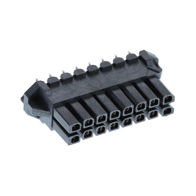 MOLEX 矩形连接器 - 针座 - 插座/母插口 447691601