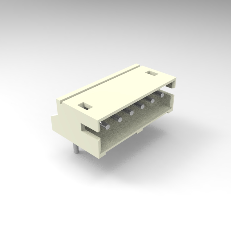 XKB CONNECTIVITY/中国星坤 矩形连接器 - 针座 - 公插针 X1502WR-06K-N0SN