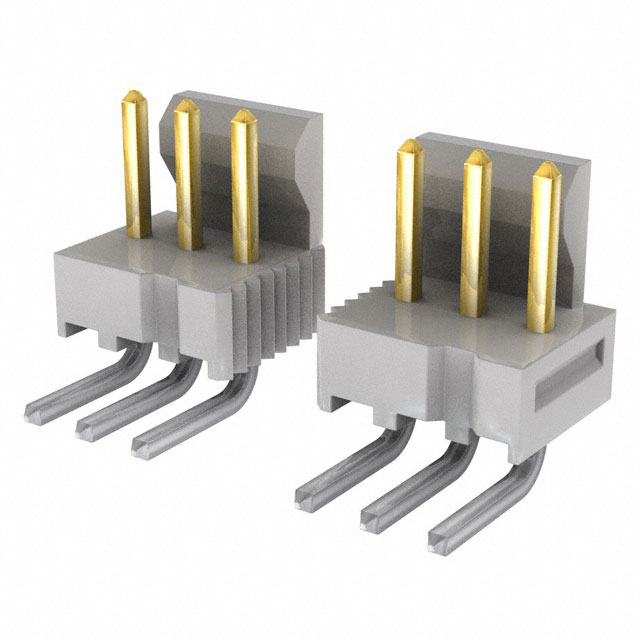 MOLEX 矩形连接器 - 针座 - 公插针 0022122186