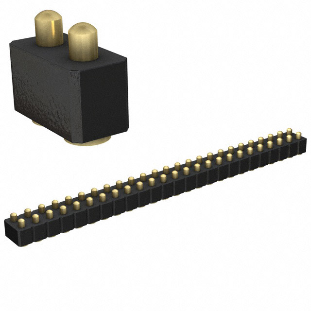 MILL-MAX 矩形连接器 - 弹簧式 813-22-050-30-001101