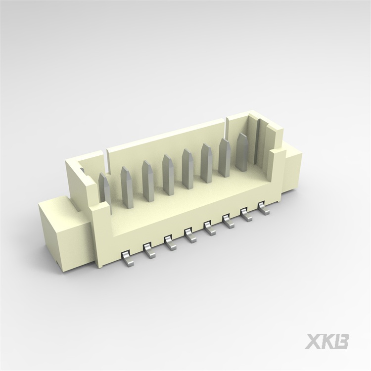 XKB CONNECTIVITY/中国星坤 矩形连接器 - 针座 - 公插针 X9821WVS-08-9TSN