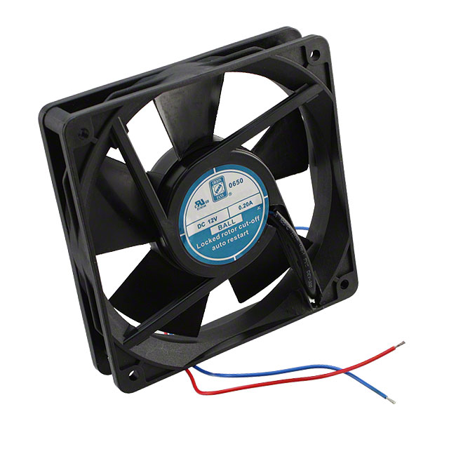 ORION FANS 风扇和热管理 OD1225-12LB