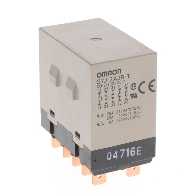 OMRON/欧姆龙 其他继电器 G7J-2A2B-T DC100