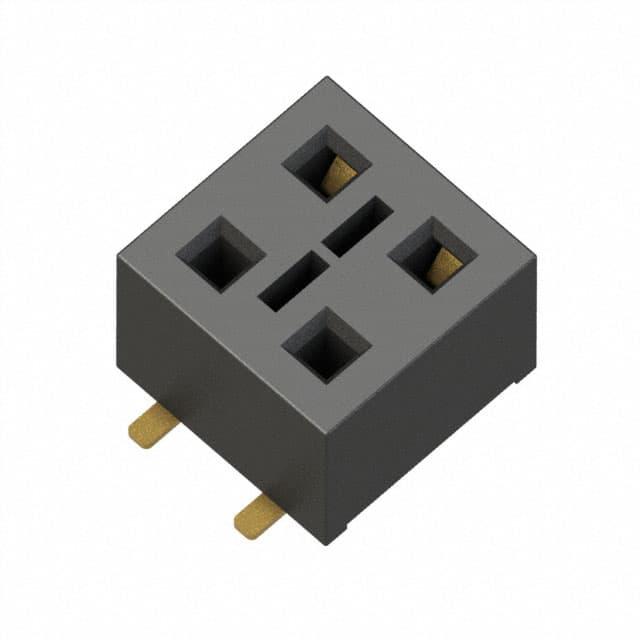 SAMTEC 矩形连接器 - 针座 - 插座/母插口 HLE-102-02-G-DV-BE