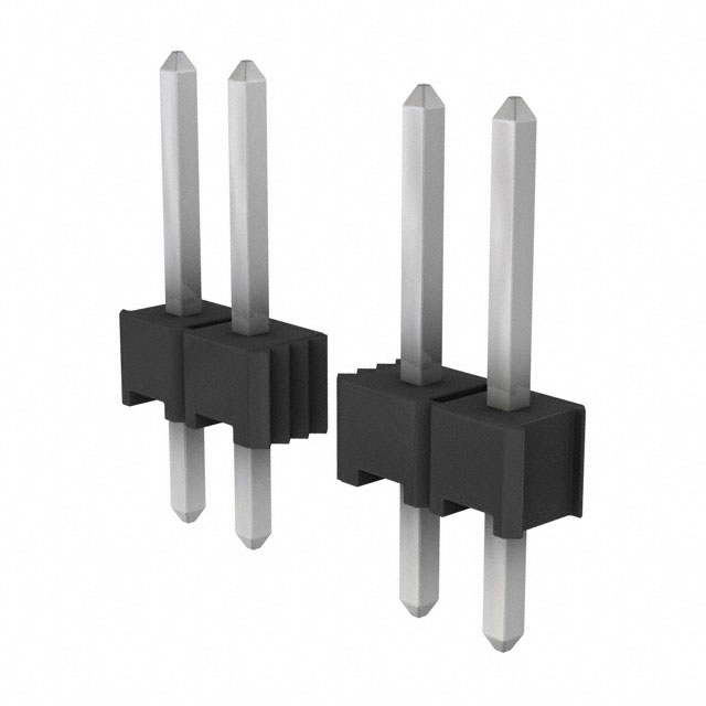 TE CONNECTIVITY 矩形连接器 - 针座 - 公插针 9-146278-0