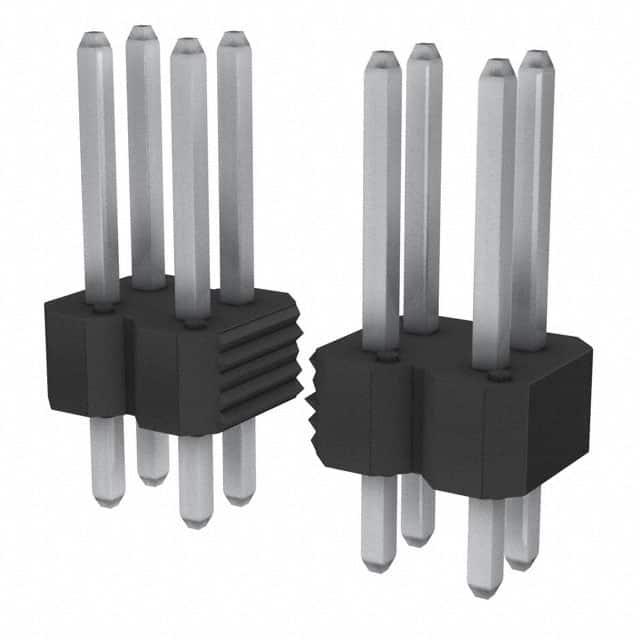 AMPHENOL 矩形连接器 - 针座 - 公插针 77313-424-18LF